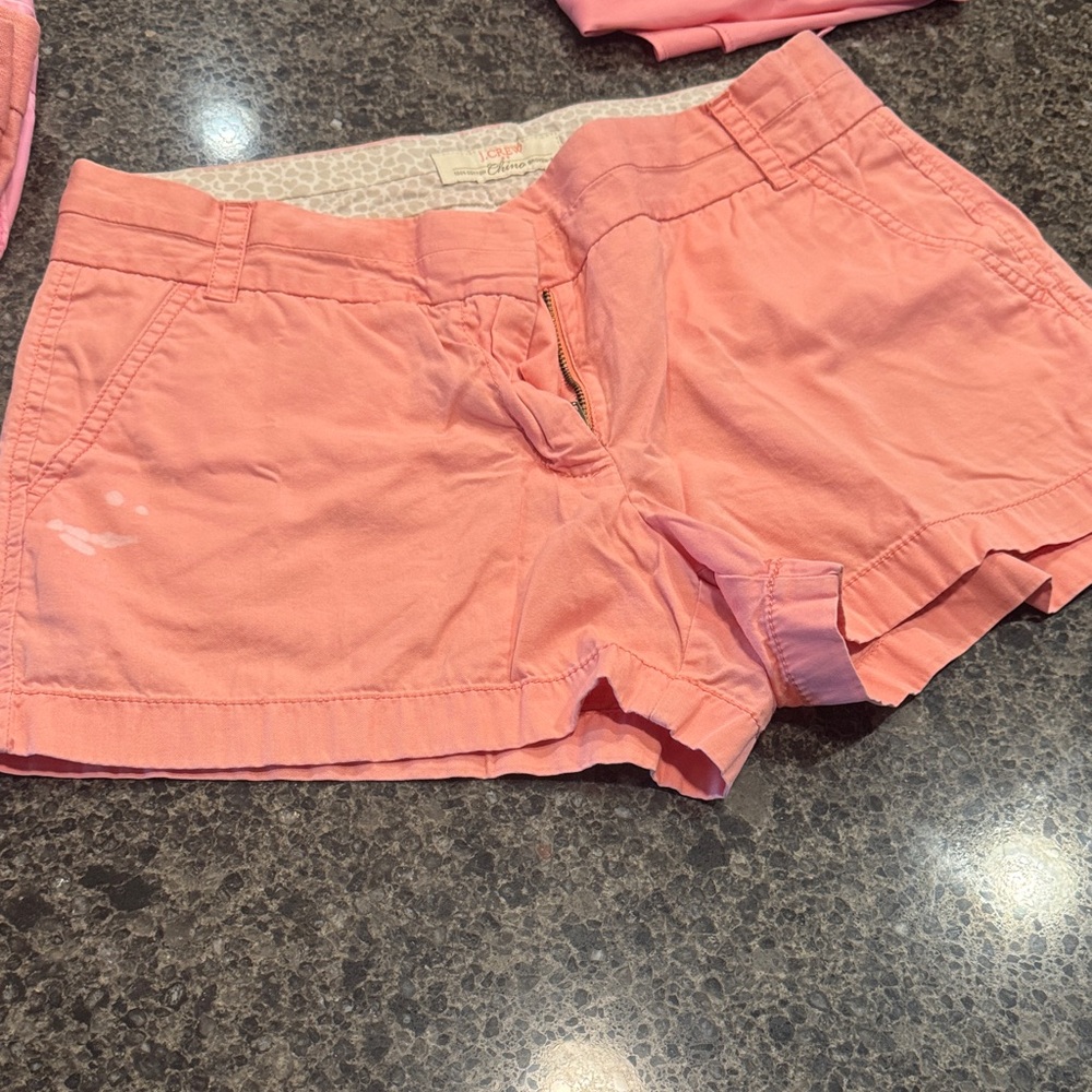 Women’s Pink Casual Cotton Shorts